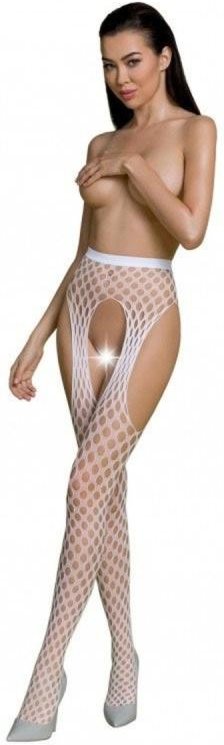 Thumbnail - ECO Passion – Strumpfhose mit Strapsen – Weiß