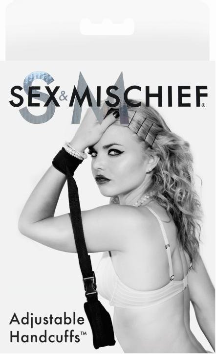 Sportsheets – S&M Verstellbare Handschellen – Schwarz