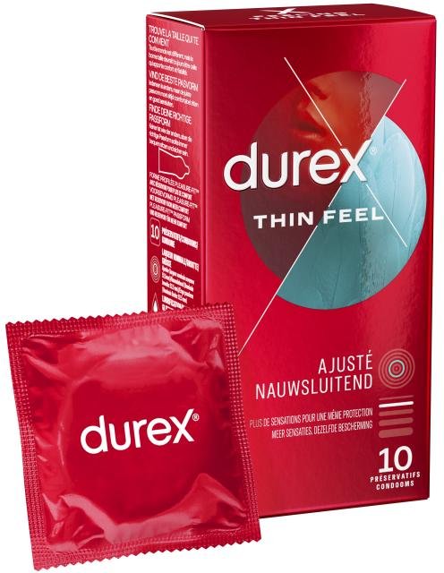 Durex - Kondome Thin Feel - 10 Stücke