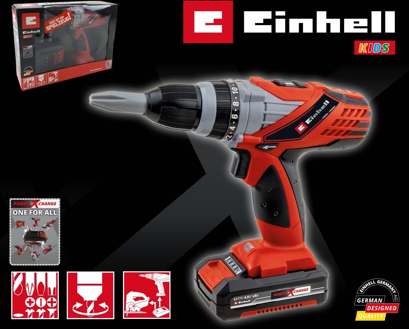 Akku-Bohrschrauber für Kinder