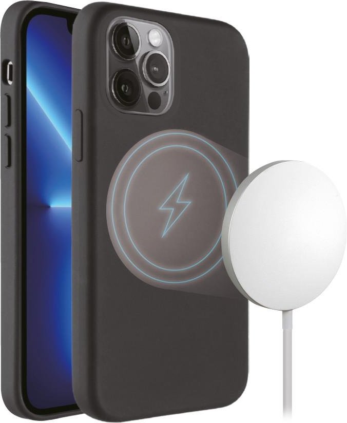 Mag Hype Cover, Magnetic Wireless Charging Support für iPhone 13 Pro schwarz (62947)