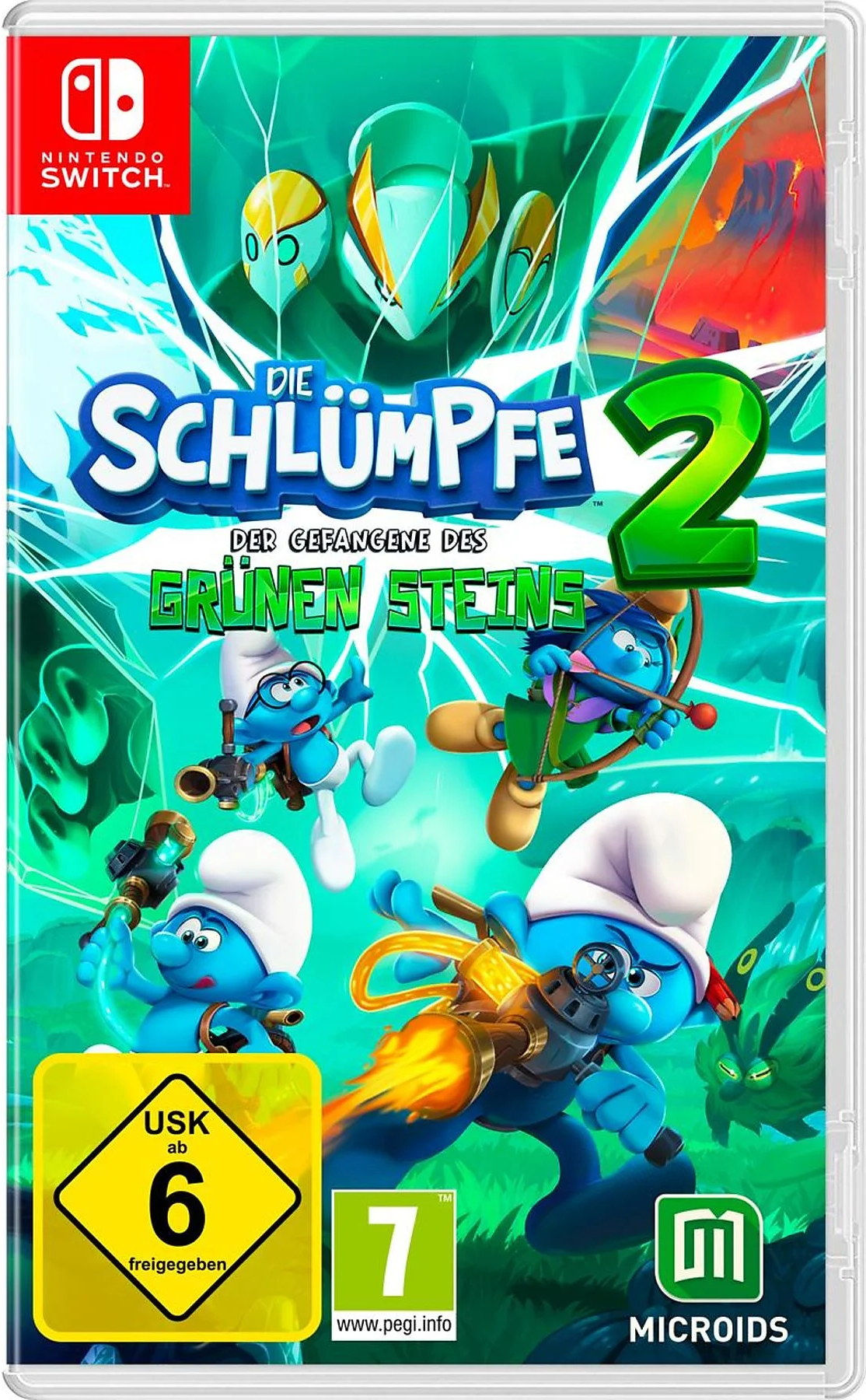 Die Schlümpfe 2 - Der Gefangene des Grünen Steins (D1-Edition) Nintendo Switch-Spiel