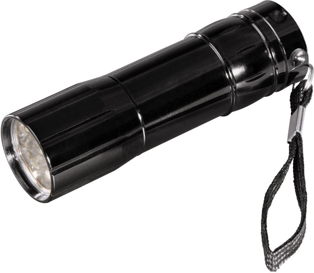 LED-Taschenlampe "Basic FL-92", Schwarz (00136234)