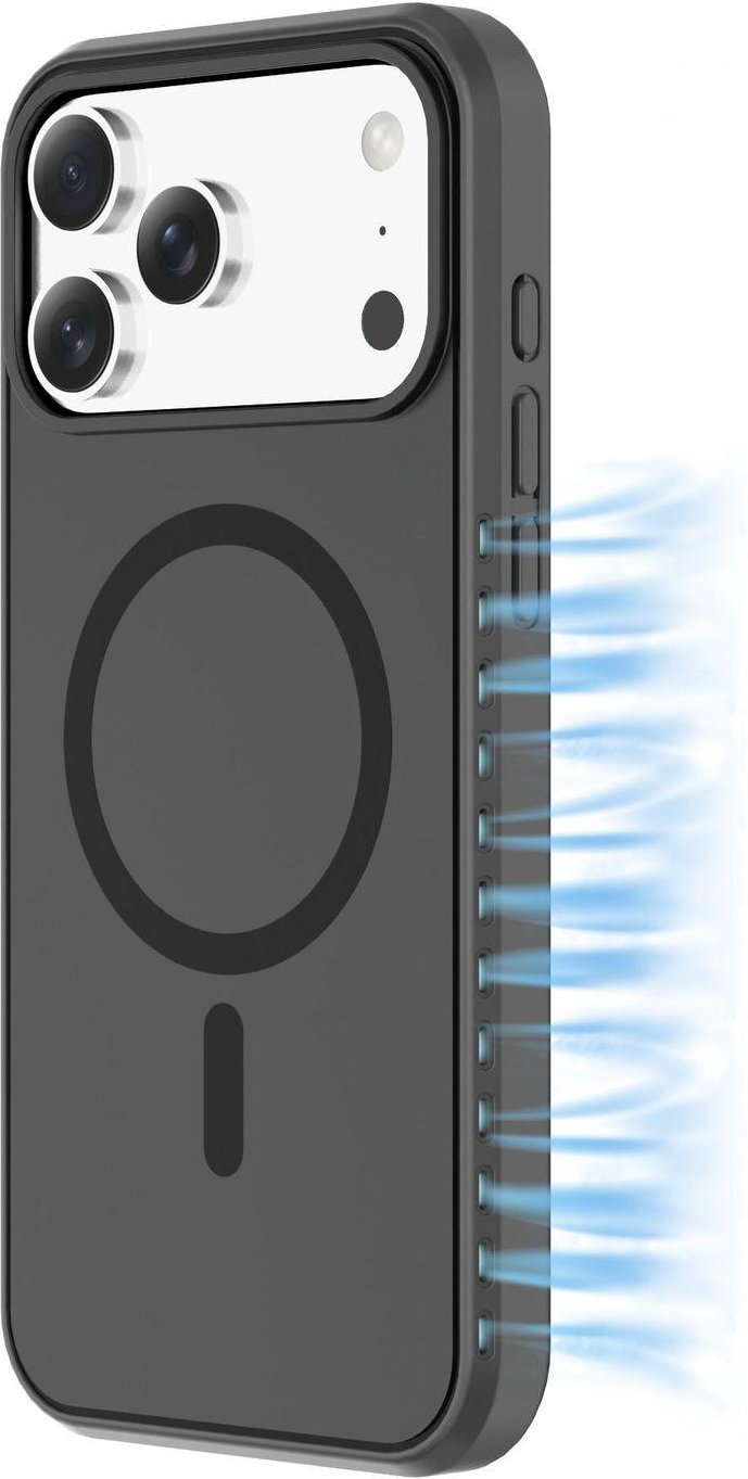 ICY MAG Case für Apple iPhone 17 Pro Black Handyhülle