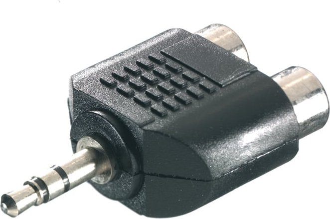 Adapter 3,5 mm Klinke / 2x Cinch (46047)