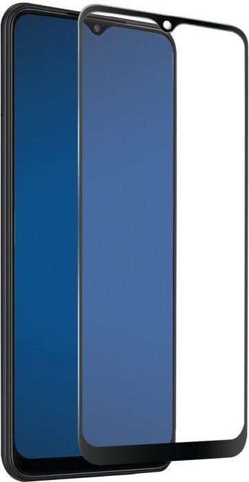 Glas-Displayschutz Full Cover für Samsung Galaxy A23 5G, Schwarz