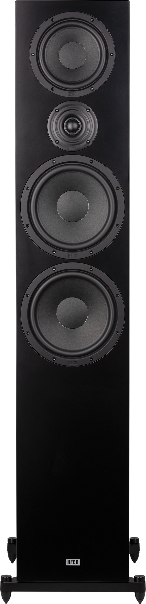 Aurora XT 1000 schwarz/walnuss Stück Standlautsprecher