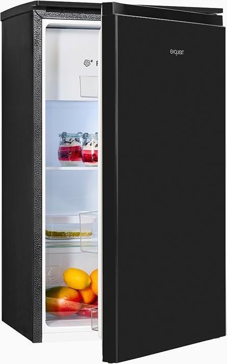 KS117-3-010E schwarz Kühlschrank mit Gefrierfach