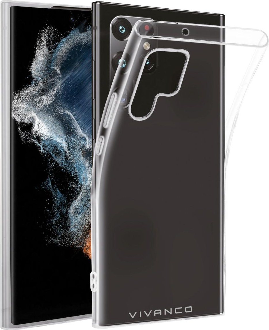 Super Slim Cover für Samsung Galaxy S23 Ultra Transparent (63518) Handyhülle