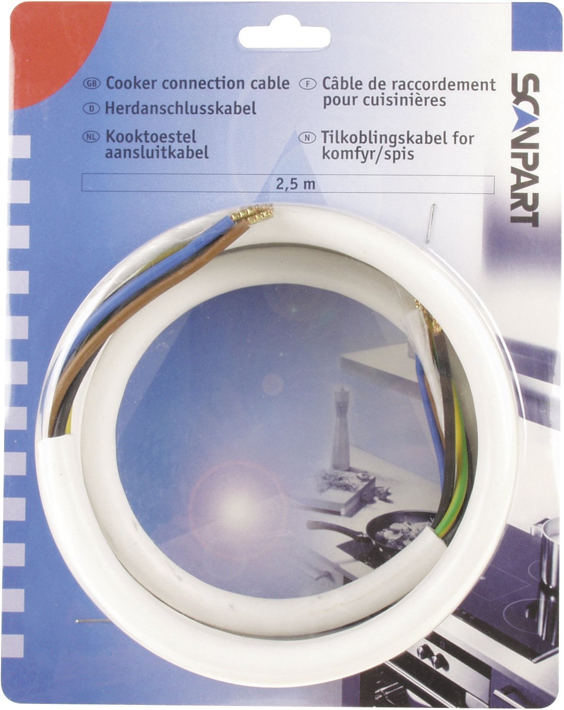 Herdanschlussleitung 2,5 m