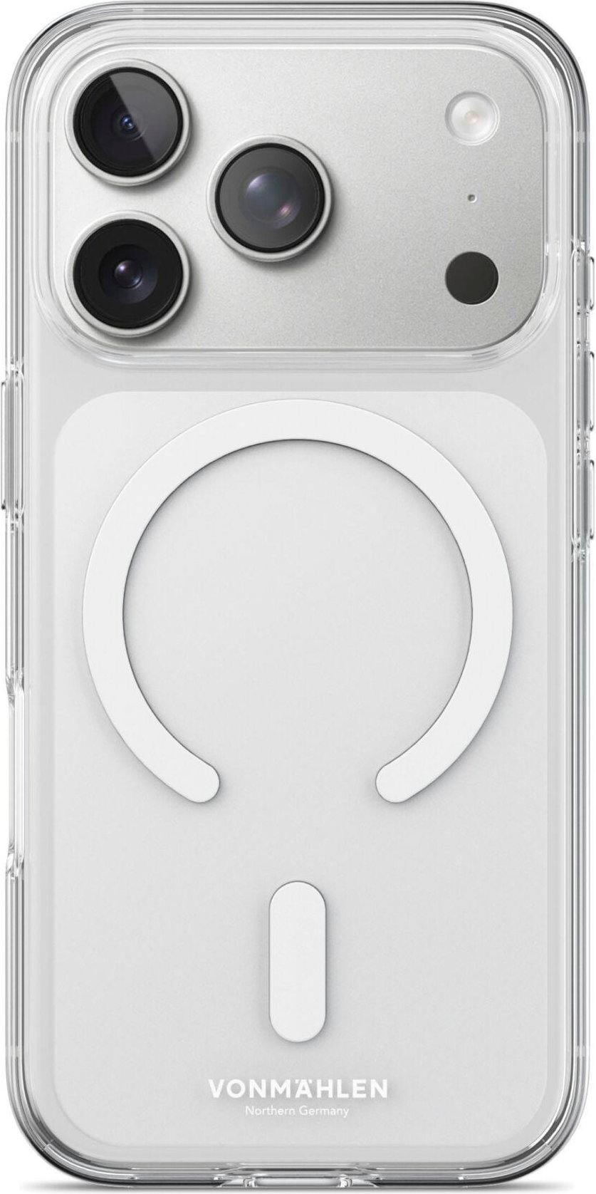 iPhone 17 Pro, Transparent Case 2, White