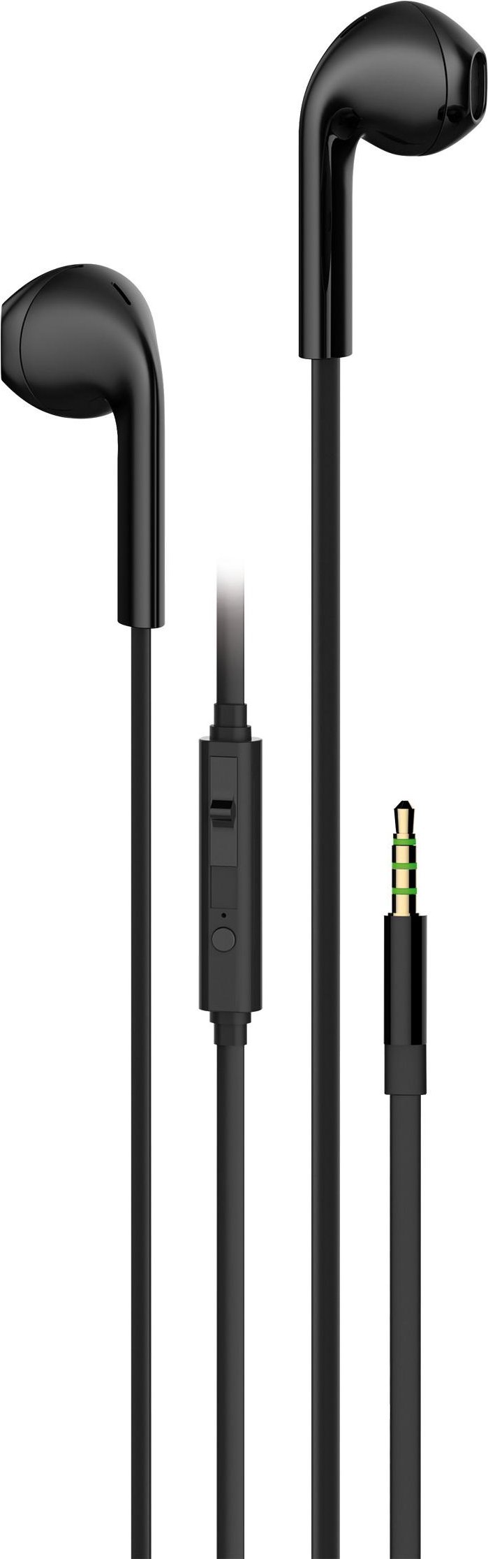 Stereo Earbuds, In Ear Headset Schwarz (61740)