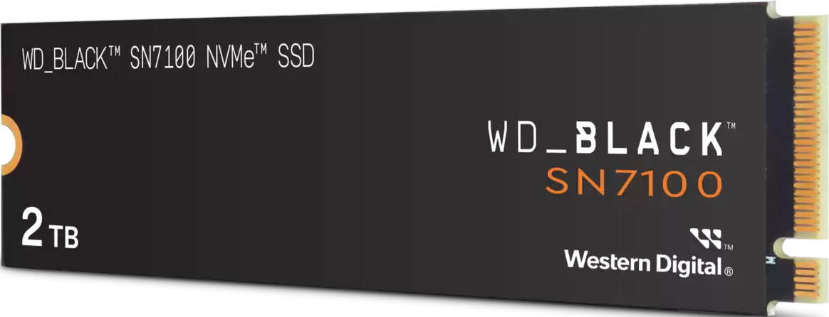 SSD-Festplatte "WD BLACK SN7100 NVMe", 2TB, Schwarz