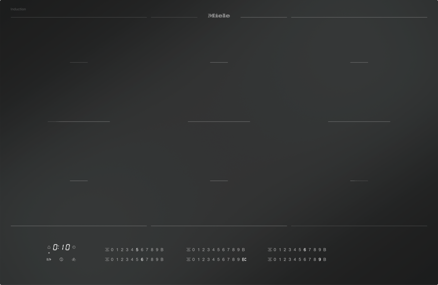 KM 7576 FL 125 Gala Ed Induktionskochfeld (autark)