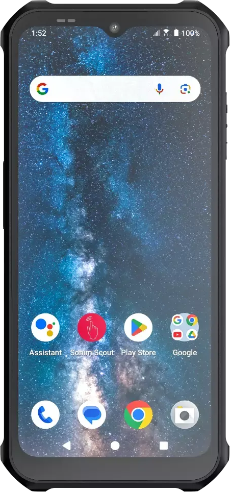 XP400 5G, 128GB, Schwarz Smartphone