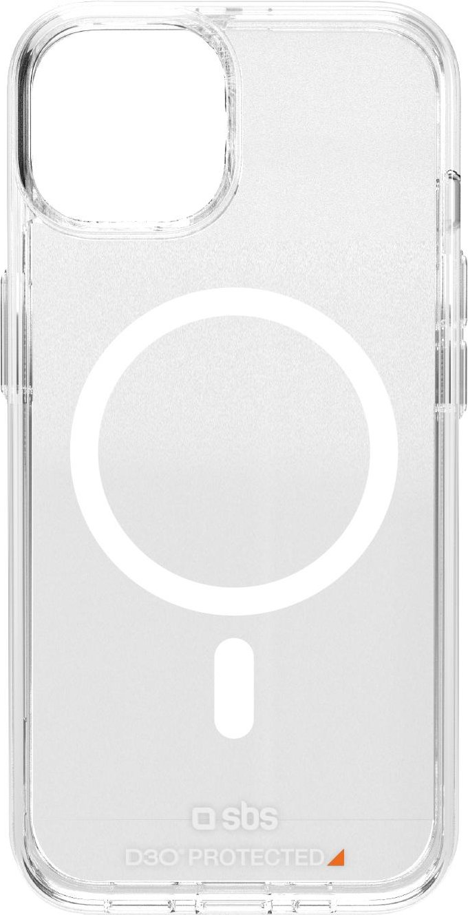 Extrem widerstandsfähiges Cover für iPhone 15 mit D3O-Technologie, Transparent