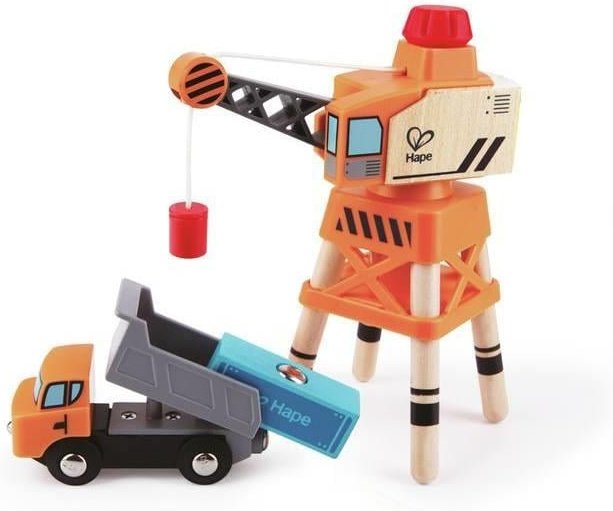 Holzeisenbahn Großer Kran (E3715)