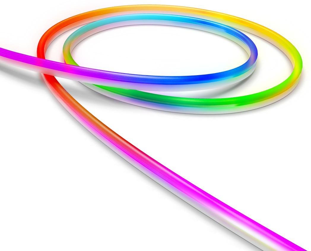 LED-Streifen Neon, RGBIC, WLAN, Matter, dimmbar, IP44, Sprach-/Appsteuerung (00176659)