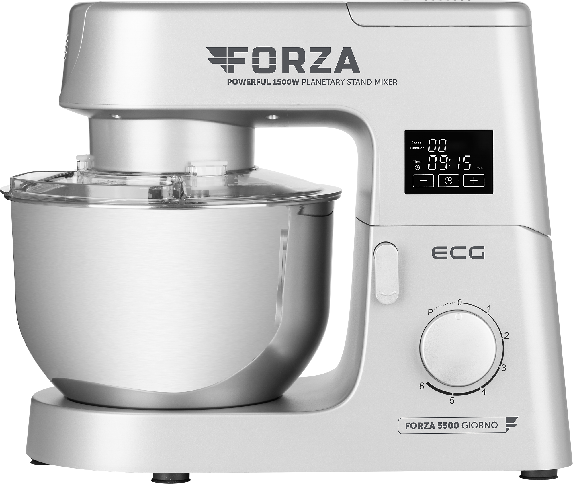 Küchenmaschine FORZA 5500 Giorno Argento