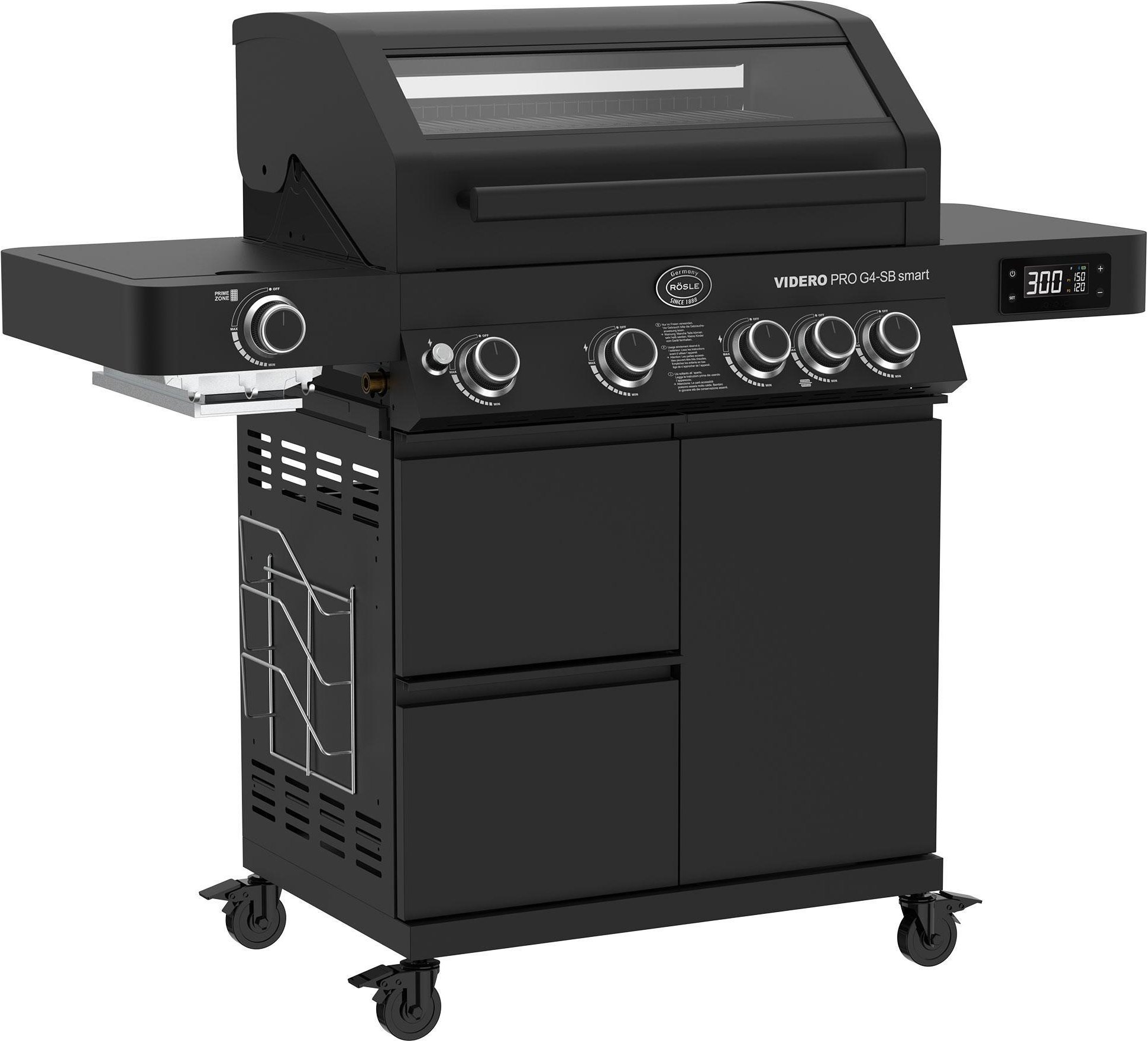 Videro Pro G4-SB smart Gasgrill