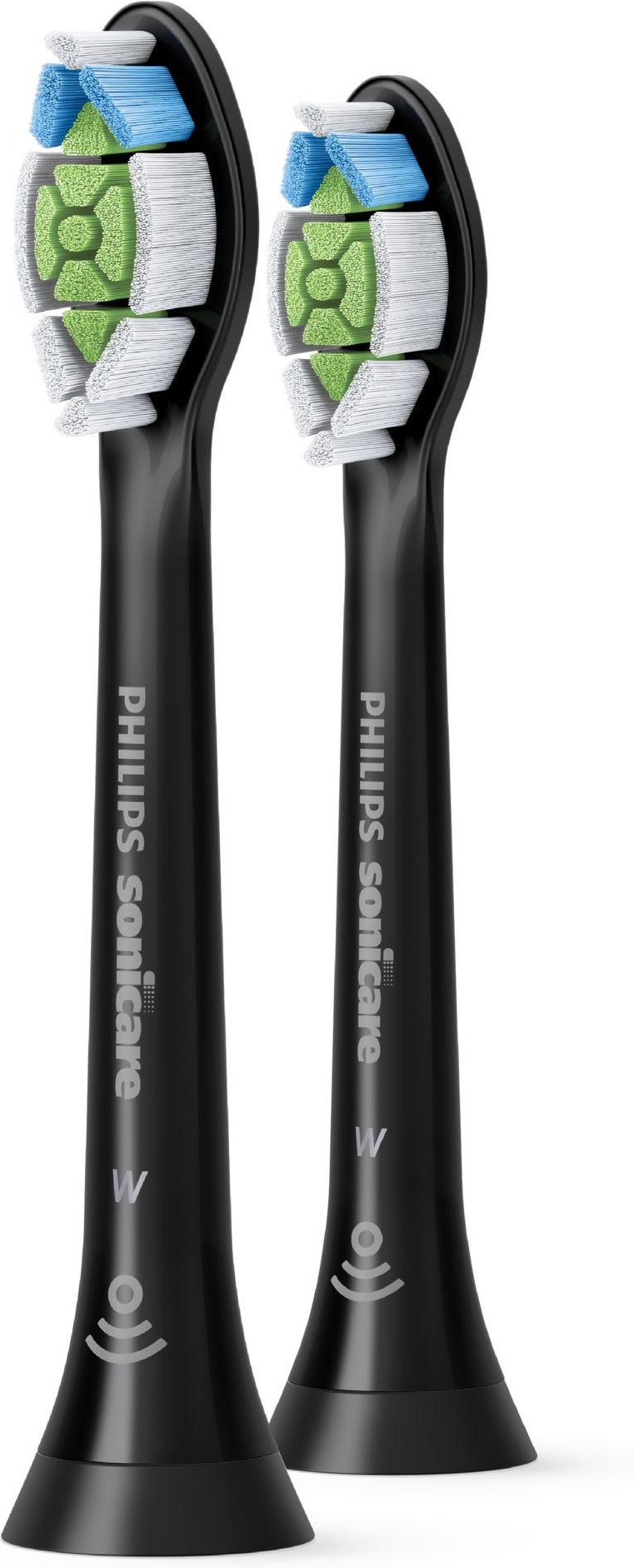Sonicare W2 Optimal White Standard-Bürstenköpfe schwarz (2 Stück) HX6062/13