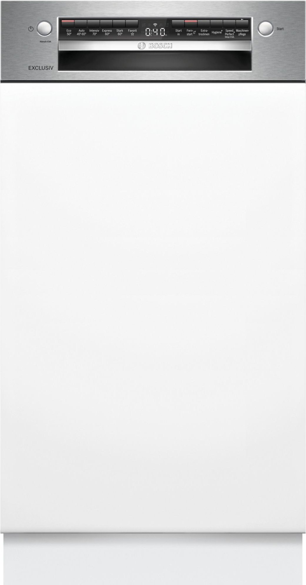 SPI4EMS02D Einbau-Geschirrspüler integriert 45 cm