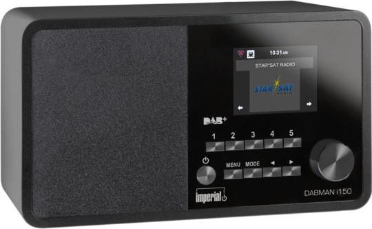 Dabman i150 schwarz DAB+ Internetradio