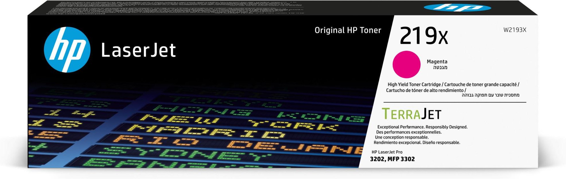 Thumbnail - 219X Magenta Original LaserJet-Tonerkartusche mit hoher Reichweite (W2193X)