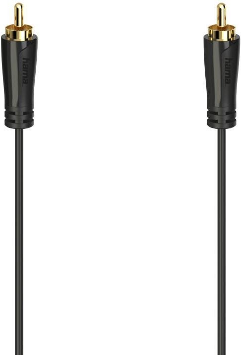 Video-Kabel, Cinch-Stecker - Cinch-Stecker, vergoldet, 1,5 m (00205148)