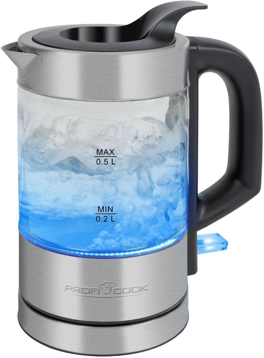 Glas-Wasserkocher PC-WKS 1228 G