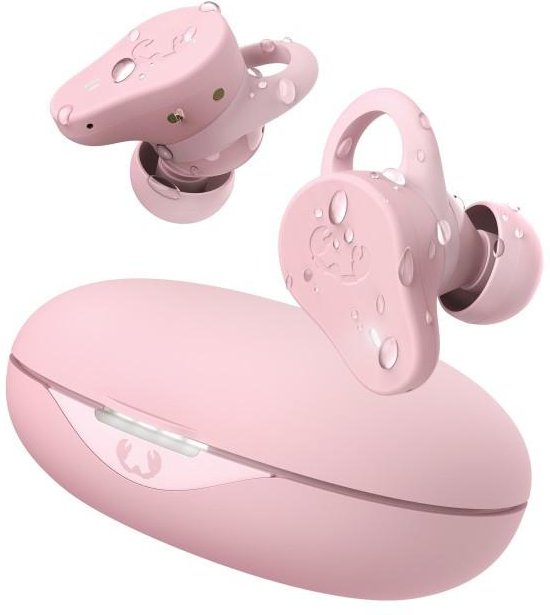 Bluetooth®-Ohrhörer "Twins Rush mit Hybrid ANC", TWS Sport, Pastel Pink (00226015) In-Ear Kopfhörer