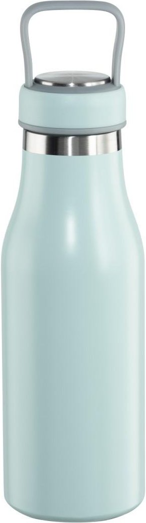 Trinkflasche, 500 ml, Drehverschluss, auslaufsicher, kohlensäurefest, Blau (00181587)