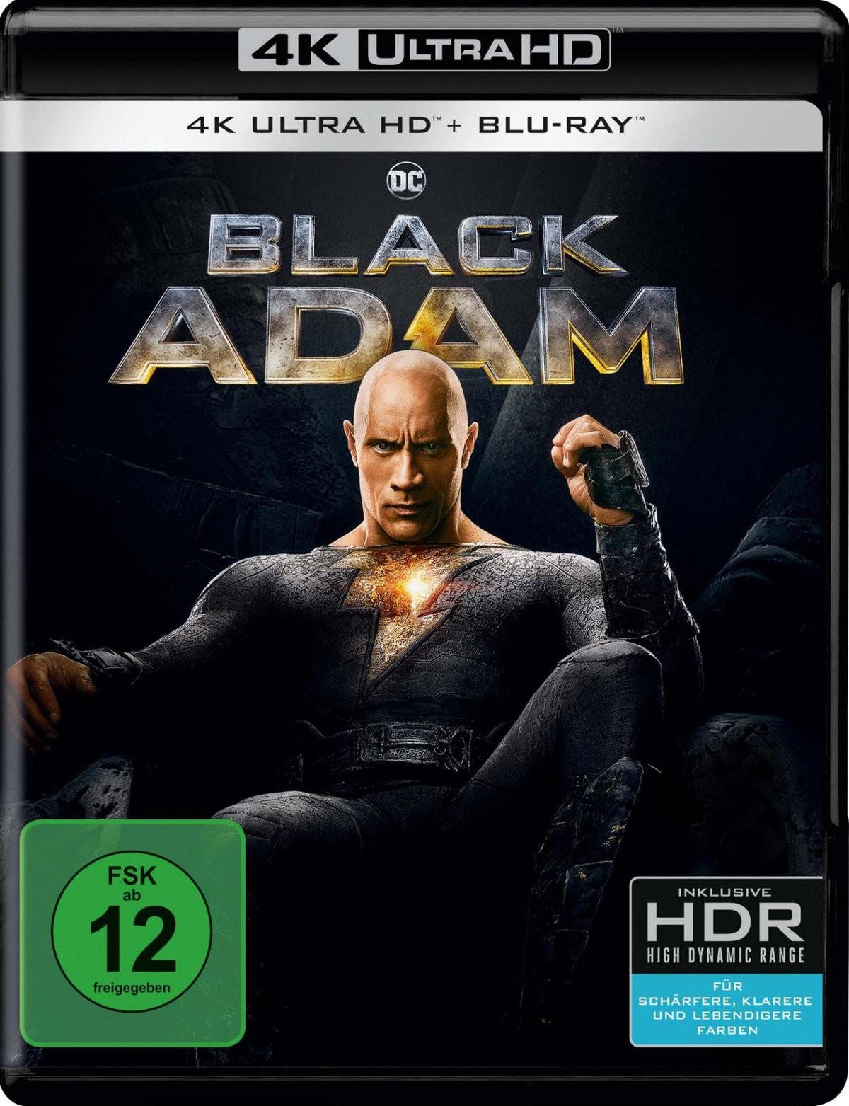 Black Adam (4K Ultra HD) (+ Blu-ray 2D) 4K Ultra HD Blu-ray