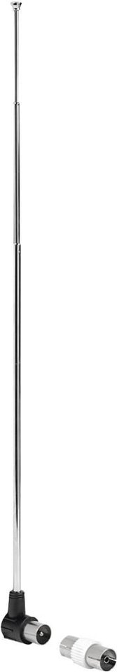 Zimmerantenne "Mobile" für DAB+, DAB, DVB-T2, UKW, passiv, Teleskop (00221086) DVB-T2-Zimmerantenne (Stabantenne)