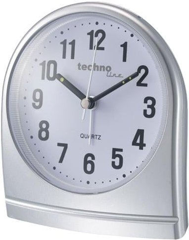 Quarzwecker Modell SL silber