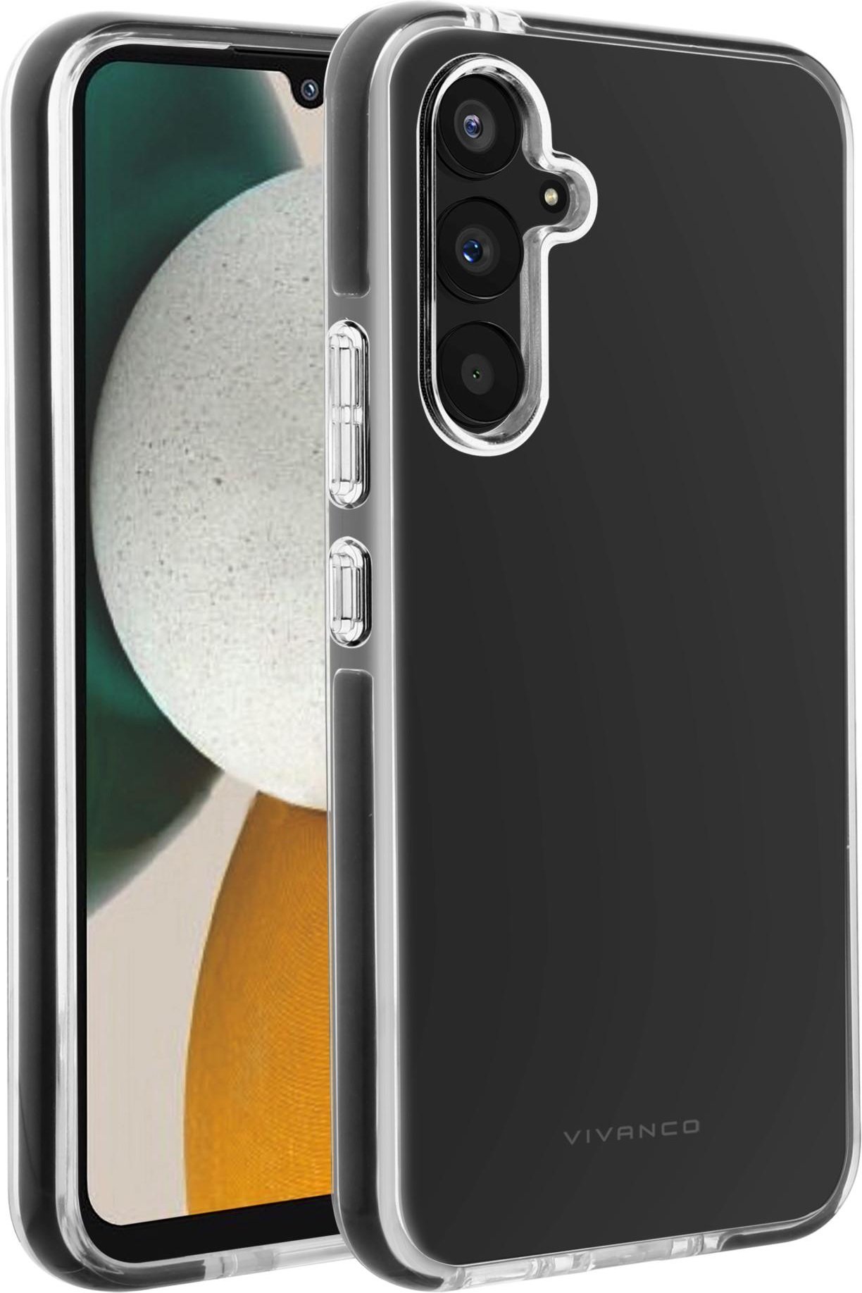 Rock Solid, Anti Shock Schutzhülle für Samsung Galaxy A34 5G Transparent (63557) Handyhülle