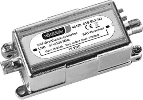 SAT-Breitbandverstärker, 16 – 20 dB (44158)