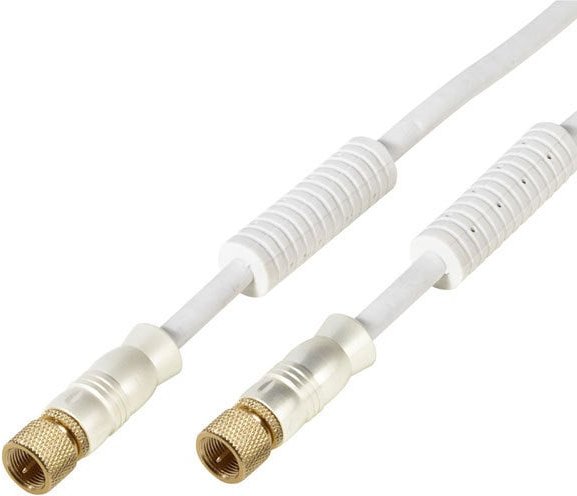 Receiveranschlusskabel mit Ferritkern, 110dB, 10m (44078)