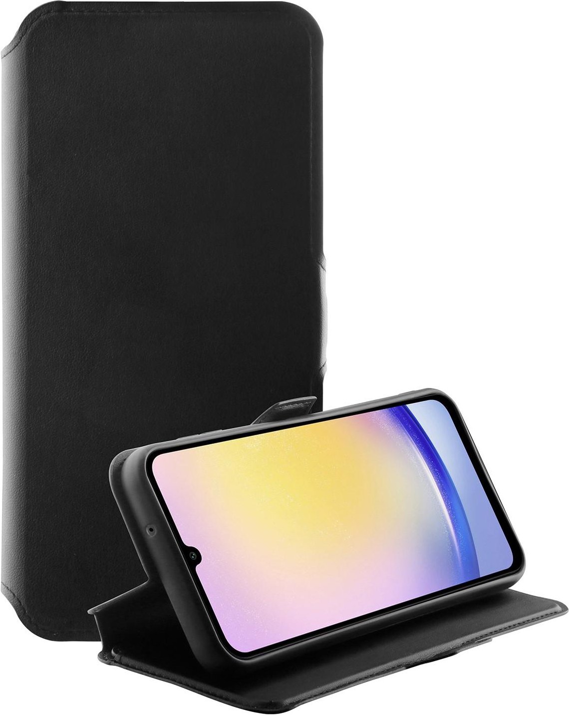 Pure Wallet, Buchklapptasche für Galaxy A25 5G schwarz (63972)