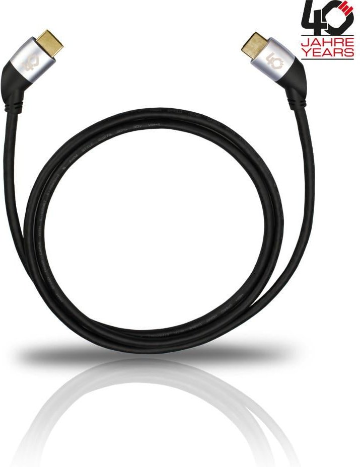 High Speed HDMI® Kabel mit Ethernet Easy Connect HS.40 1,44 m schwarz (D1C137)