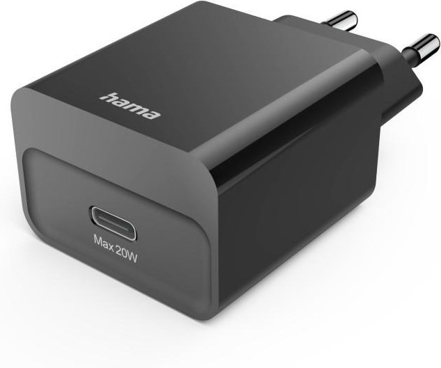 Thumbnail - Schnellladegerät, USB-C, PD, 20 W, Schwarz (00201959)