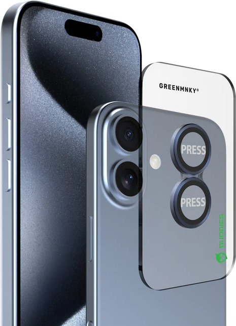 BUDDIES for IPhone 17 (Blue) Schutzglas