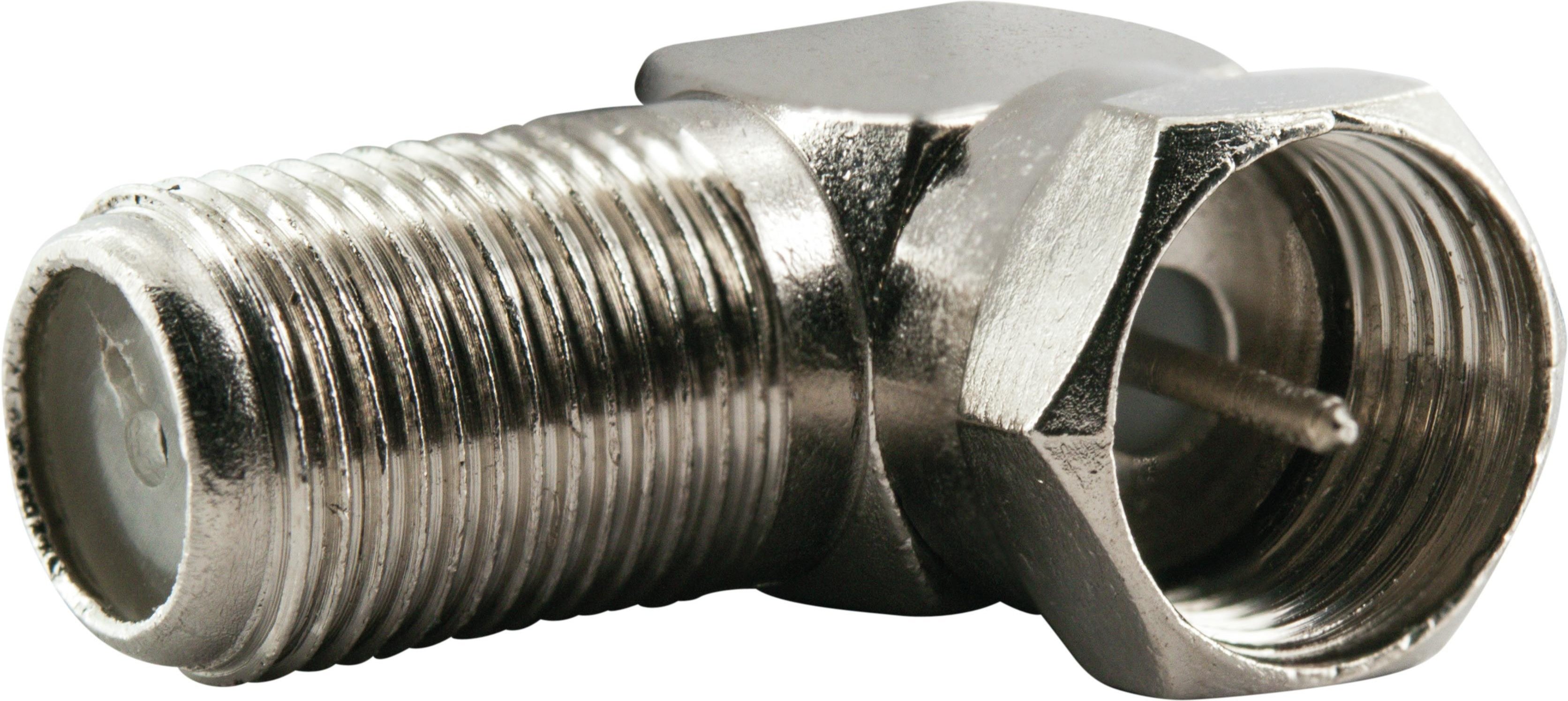 F-Winkeladapter 2-er Set WAD8321 - F-Stecker > F-Buchse