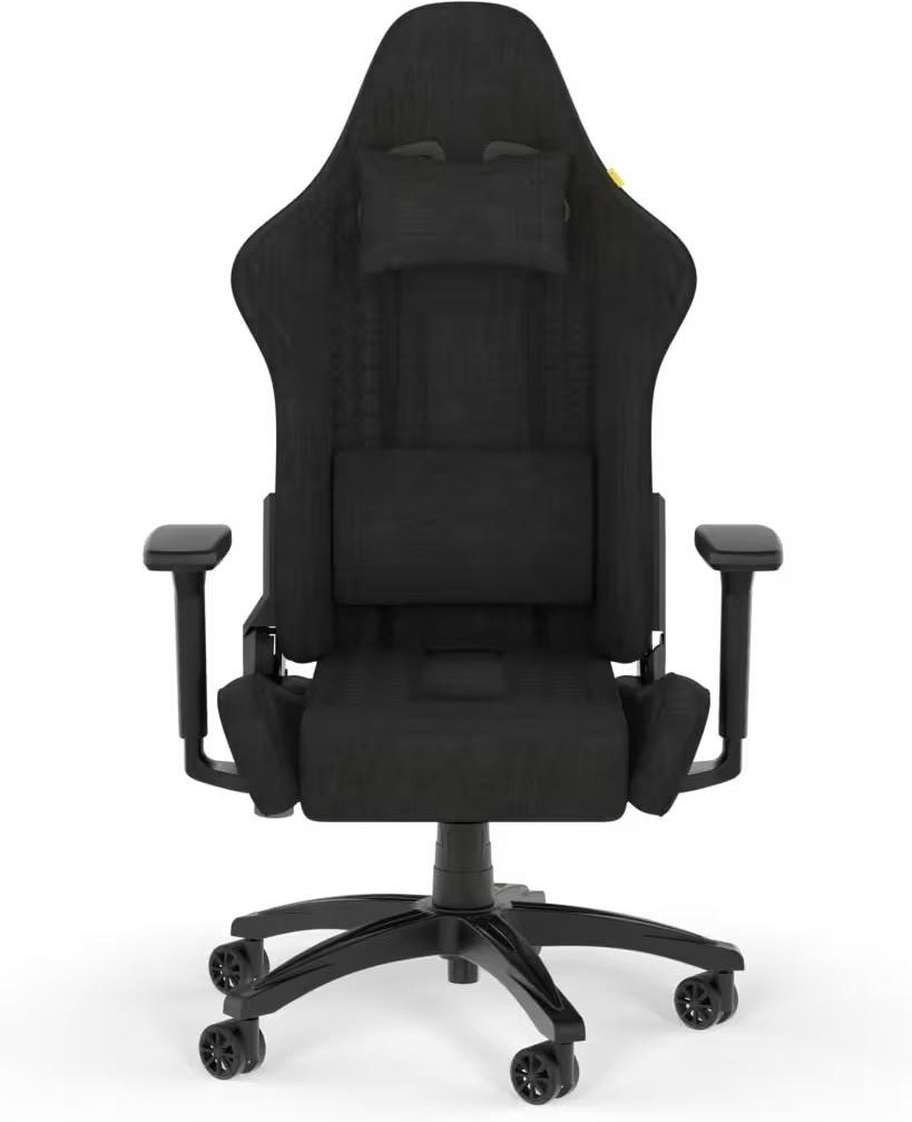 TC100 Relaxed Gaming-Stuhl, Stoff, Schwarz