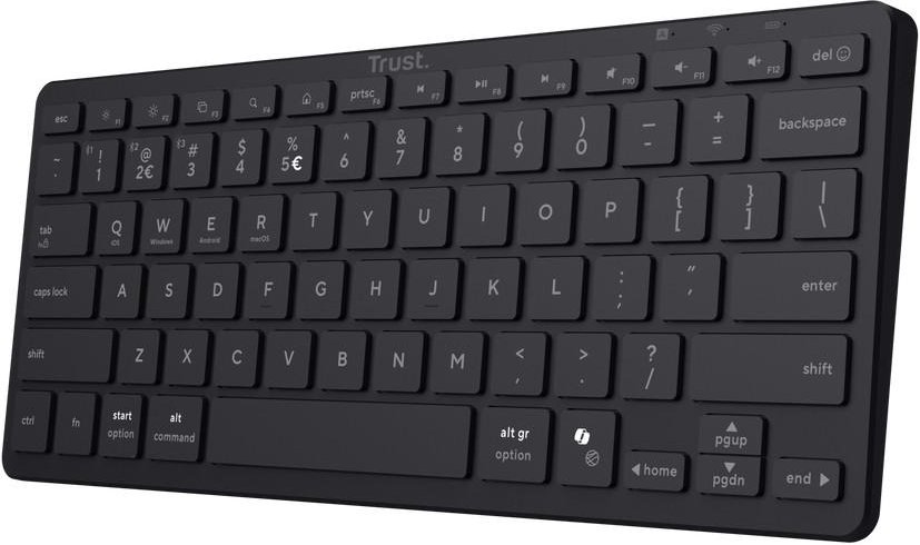 Nado II Bluetooth Tastatur für mehrere Geräte, Schwarz