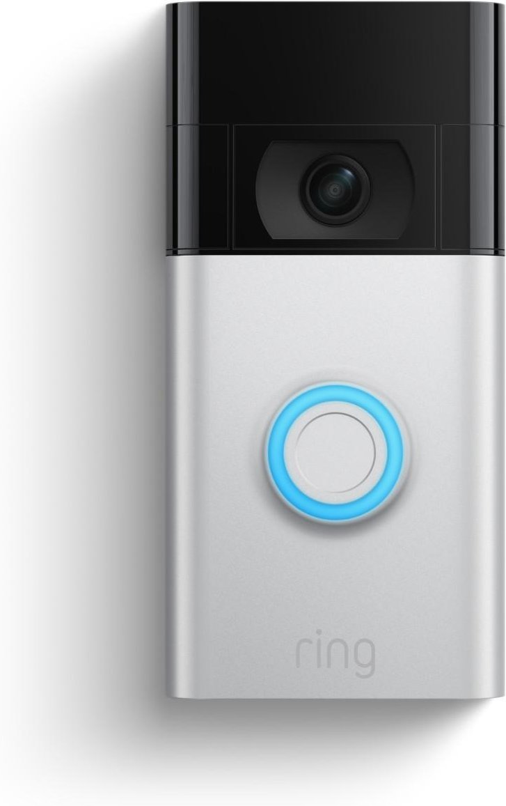 Akku-Videotürklingel, Satin Nickel, EU