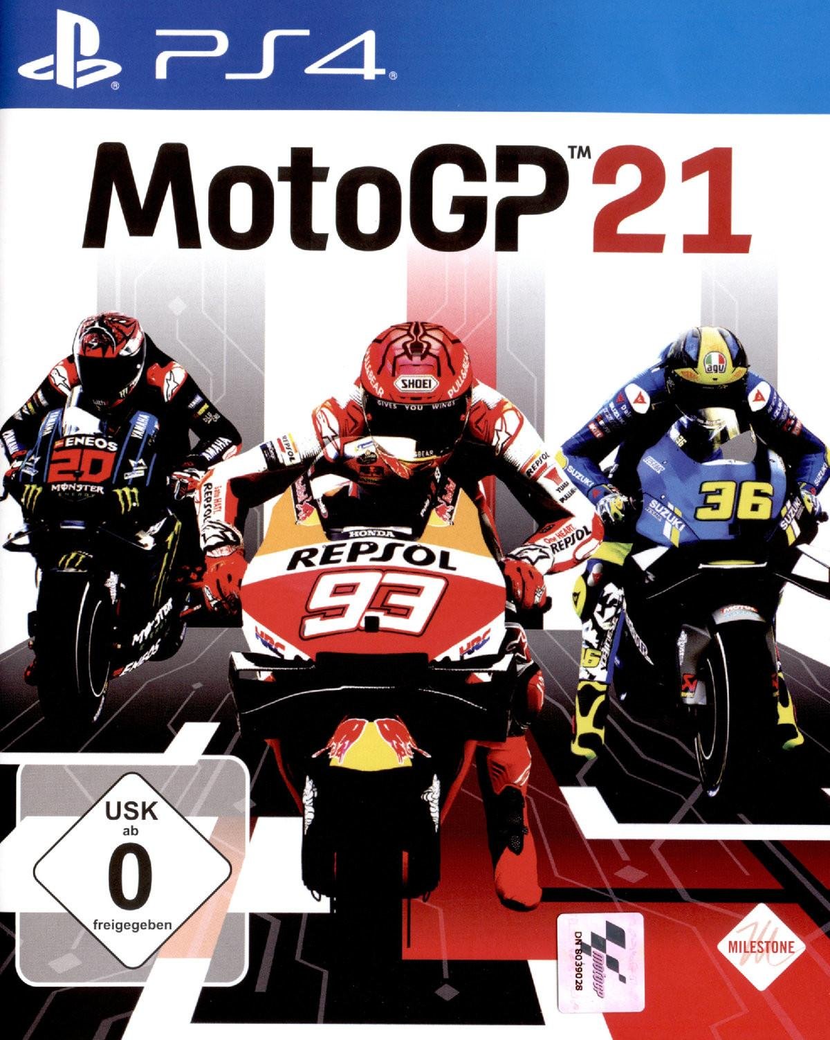 MotoGP 21 PS4-Spiel