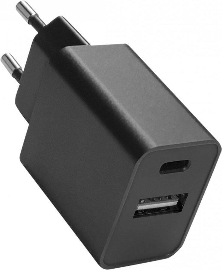USB Travel Fast Charger Compact 3.0 Schnellladegerät (USB-A + USB-C)