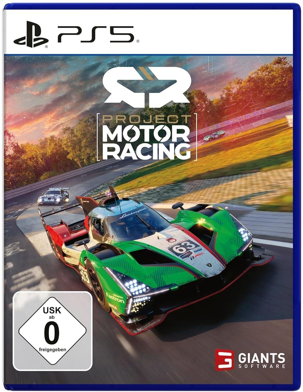 Project Motor Racing PS5-Spiel
