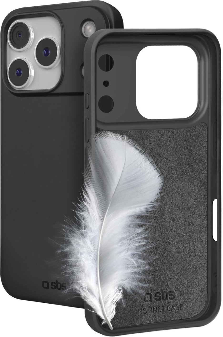 Instinct Hülle für iPhone 17 Pro, Schwarz